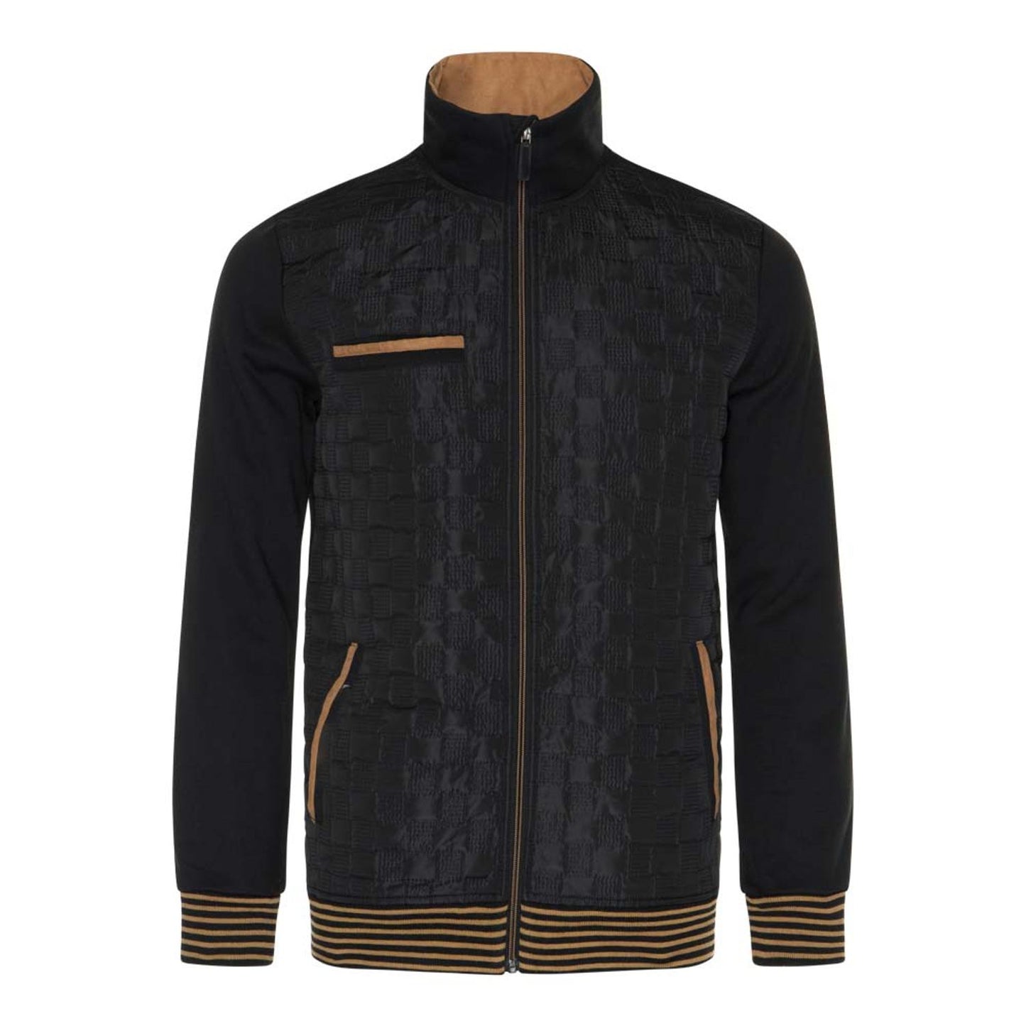 Gilet De Travail Noir/Camel