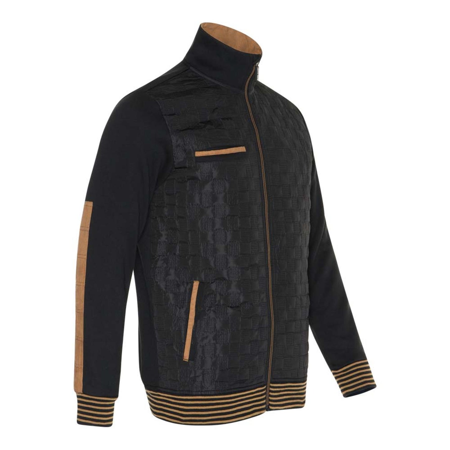 Gilet De Travail Noir/Camel