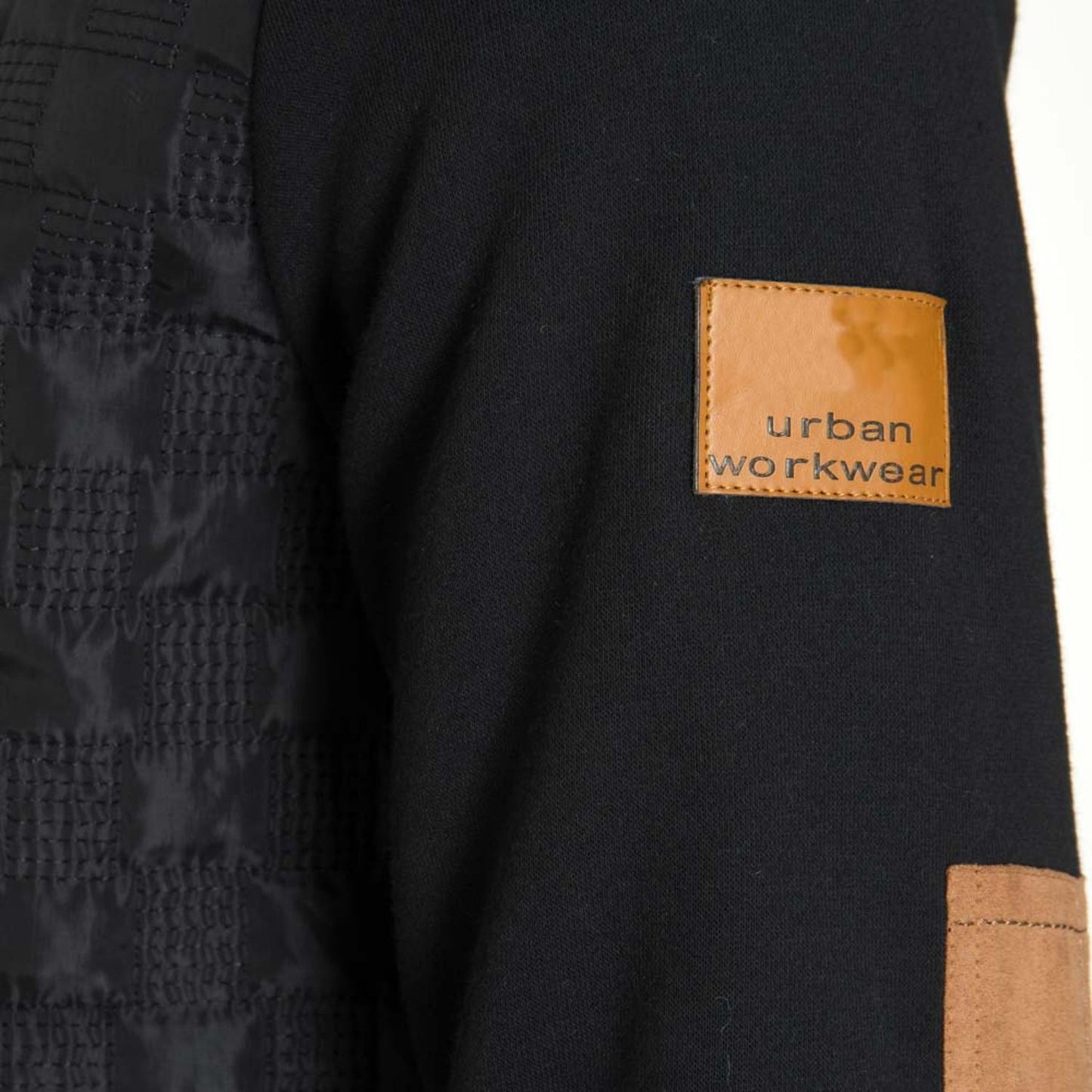 Gilet De Travail Noir/Camel
