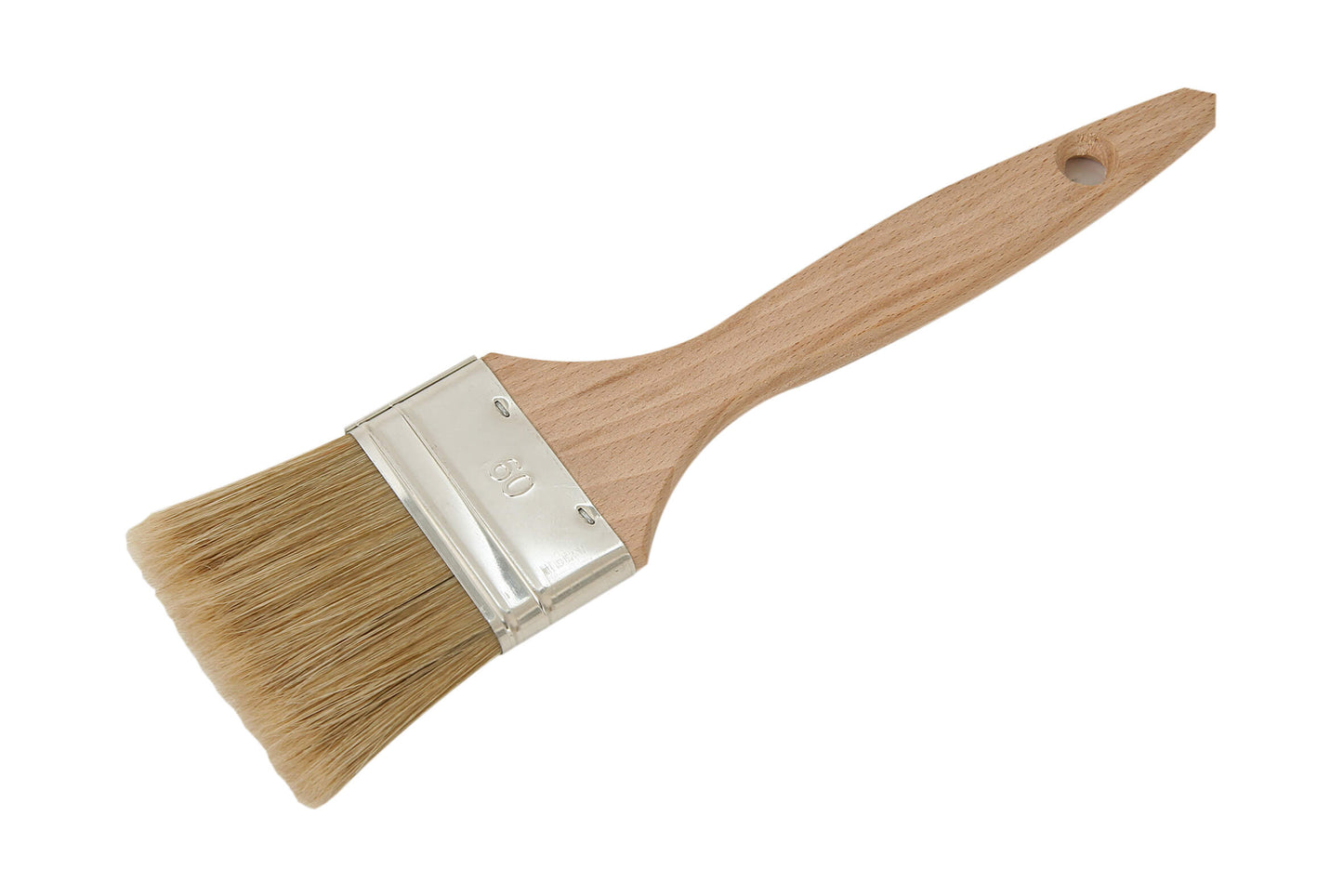 Pinceau plat en bois
