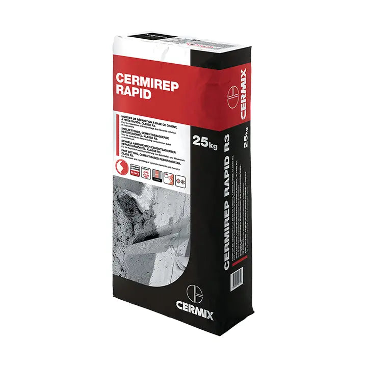 CERMIREP RAPID GRIS R3 25KGS