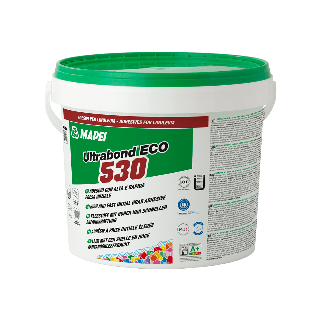 Colle pour linoléum à prise initiale rapide et élevée ULTRABOND ECO 530 - 16 KG