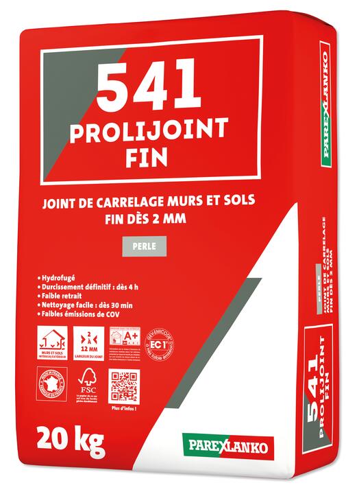 541 PROLIJOINT FIN TEINTE 20KG