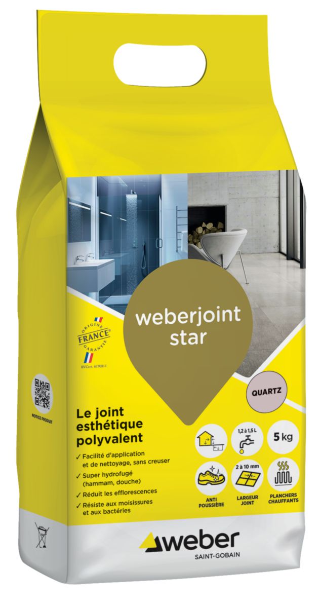 Weberjoint Star - ton quartz T05 - 5KG