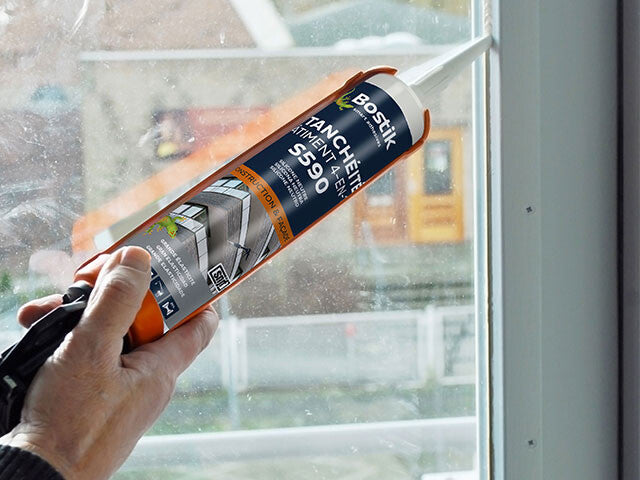 Mastic d'étanchéité bâtiment Bostik S590 4 en 1 - 300ml