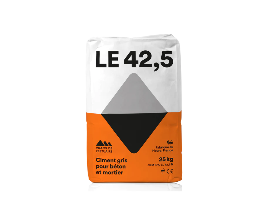 Ciment 42,5 N CEM II/ A-LL CE NF - Sac de 25kg
