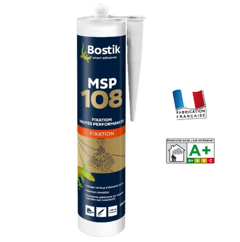 Mastic de fixation Bostik MSP 108 - 290ml