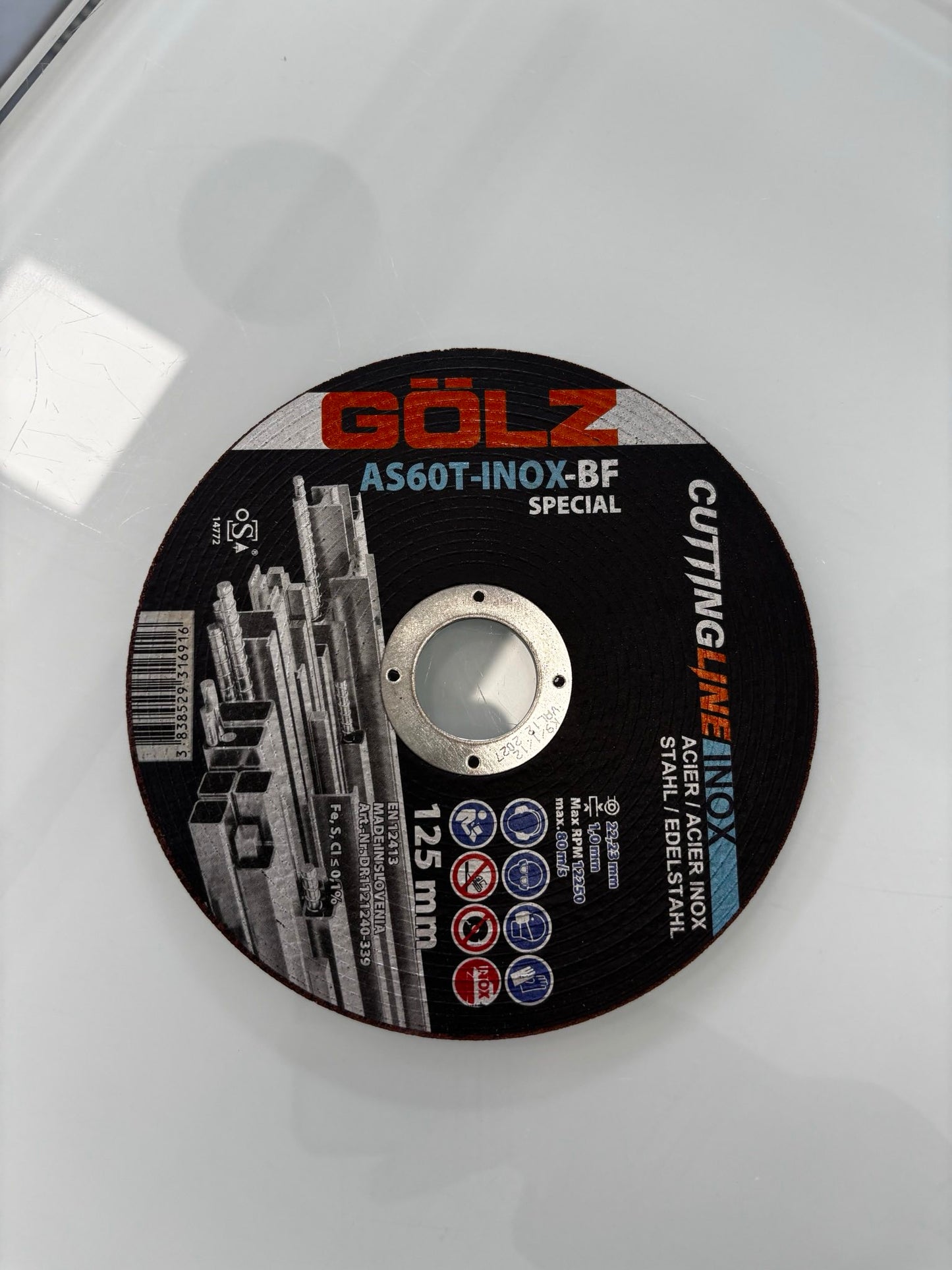 Disque Acier & Inox ⌀125