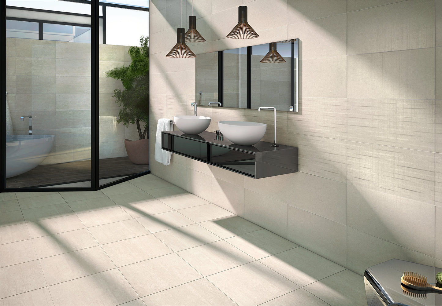 Carrelage 33x33 Almond