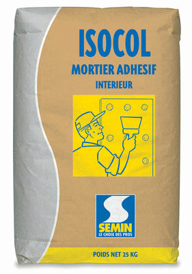 Mortier adhésif Isocol - 25kg