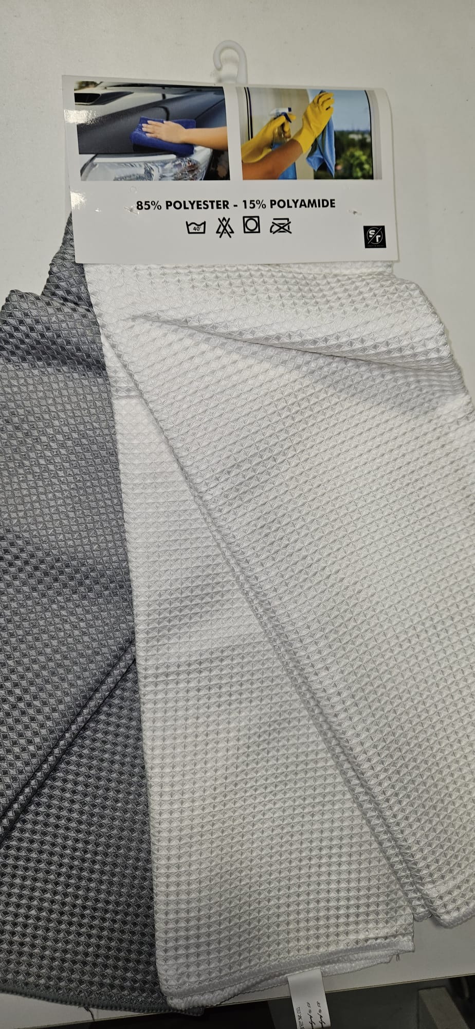 Serviette Vaisselle Gaufré Chiffons