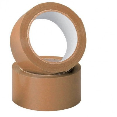 Ruban emballage PP Havane 48mm x 100m
