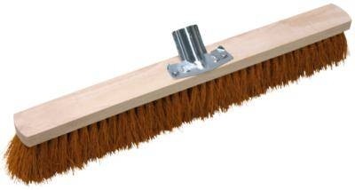 Balai coco 60cm douille metal - Sans manche