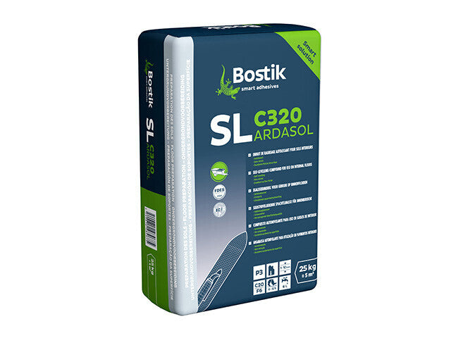 Ragréage De Sol Bostik SL C320 ARDASOL P3 - 25 KG