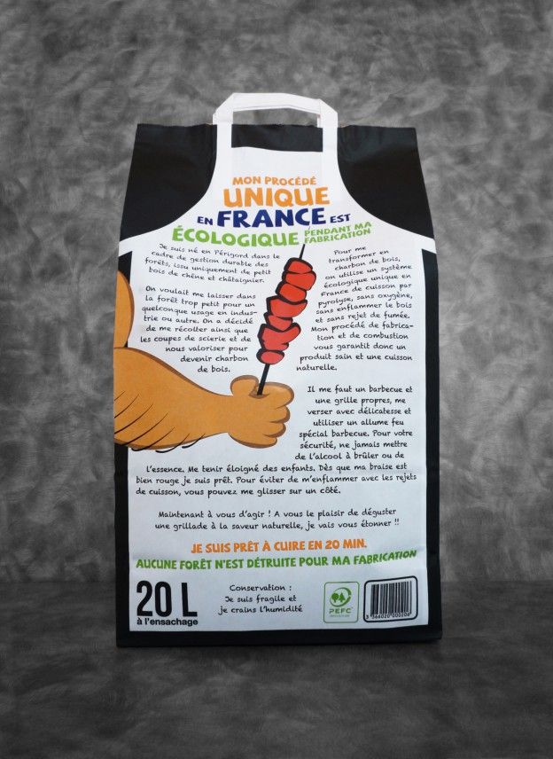 Charbon de bois 20L