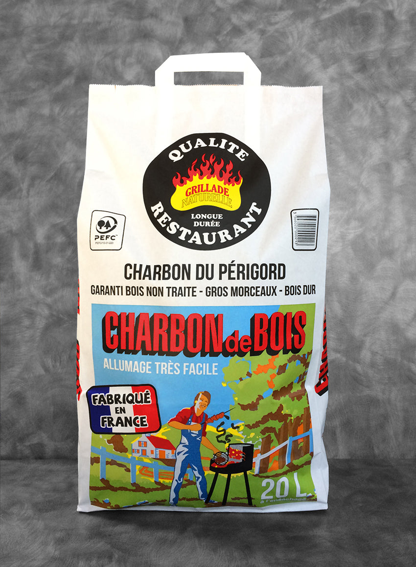 Charbon de bois 20L