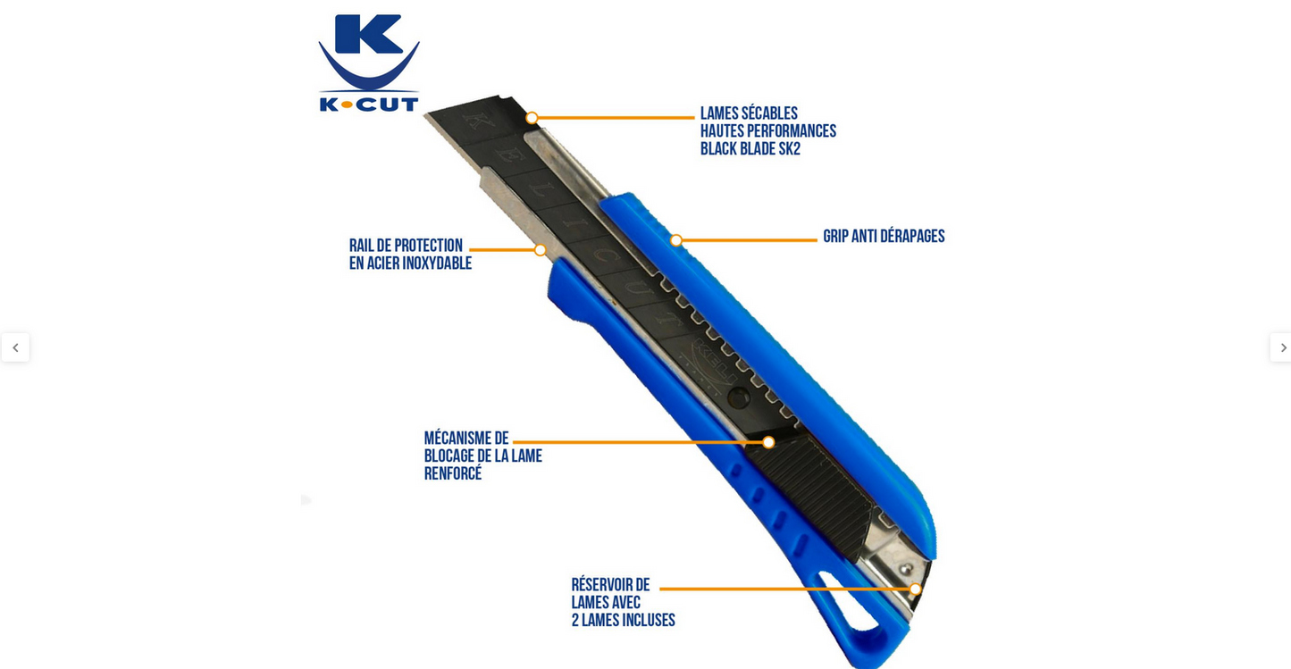Cutter Black Blade SK2 18mm