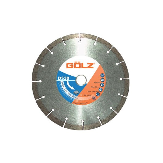 Disque Diamant DS30 ø125mm Béton, béton armé, tuiles et matériaux courants