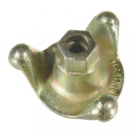 Ecrou 3 ailes base 80mm Ø 23