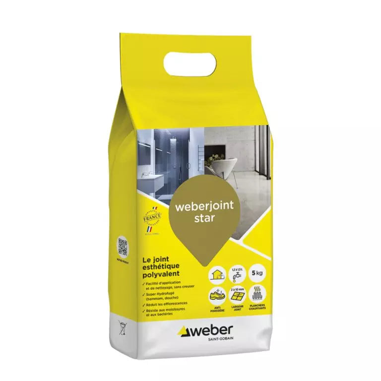 Weberjoint Star - Noir Minérale E12 - 5KG