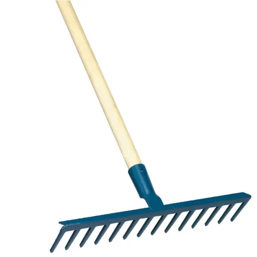Rateau racloir forgé 16 dents bois 1,50 m