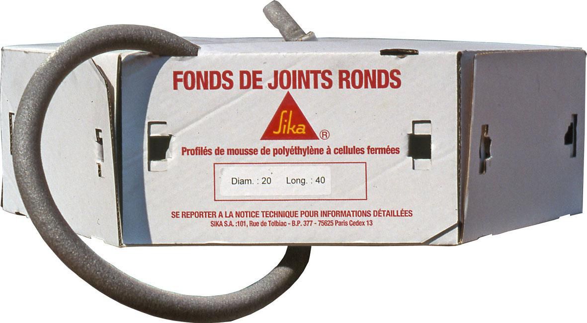 Fond de joint creux mousse de polyéthylène - L. 80 m ∅ 30 mm