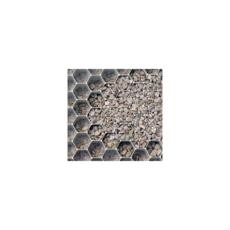 Stabilisateur de Gravier 80x110 cm - Blanc