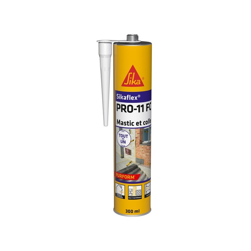 Mastic-colle Sikaflex Pro-11 FC Purform - cartouche de 300 ml