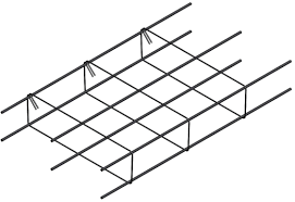 Semelle renforcée 15x35 cm - 6m