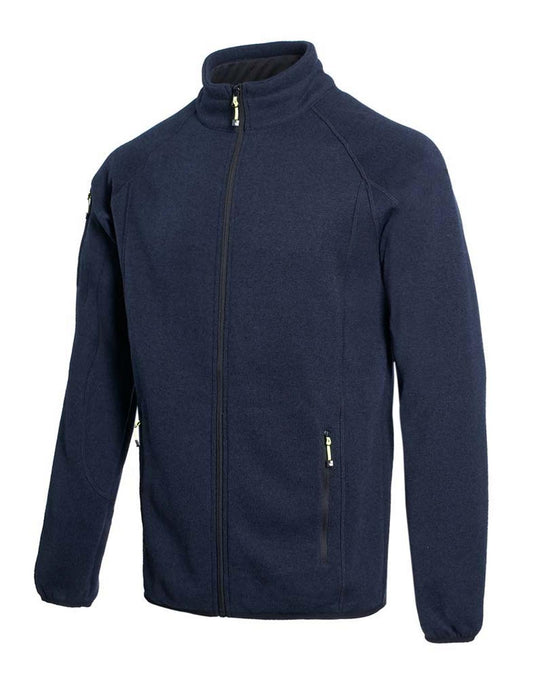 Gilet Marine Chiné Hugo