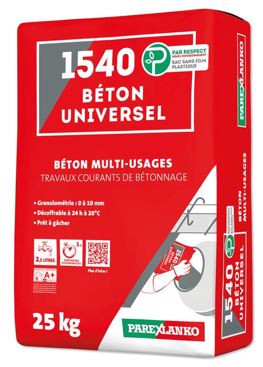 1540 BETON UNIVERSEL 25KG  C20/25