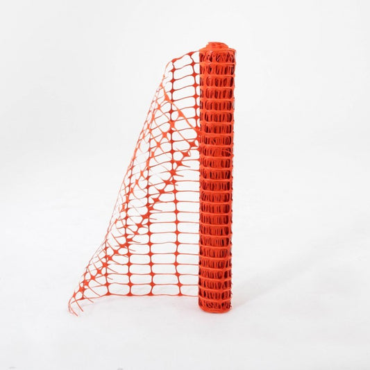 Filet de sécurité orange - Rouleau de 50m x 1m