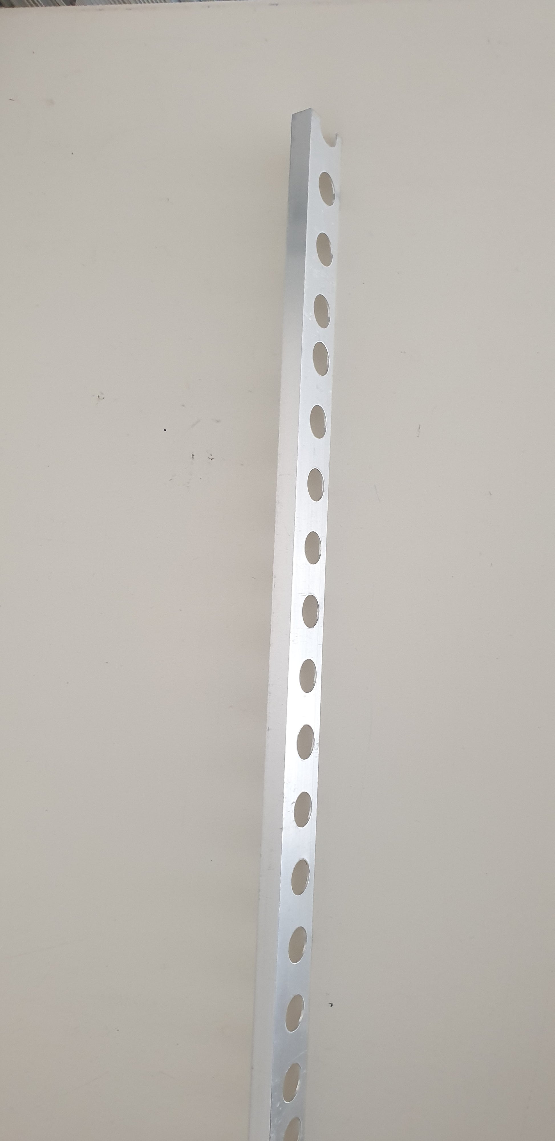 Baguette d'angle en aluminium anthracite 3.8 x 3.8 x 220 cm